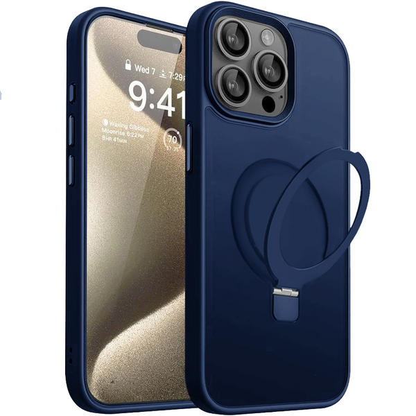 Magnetic Frosted Matte Ring Cases