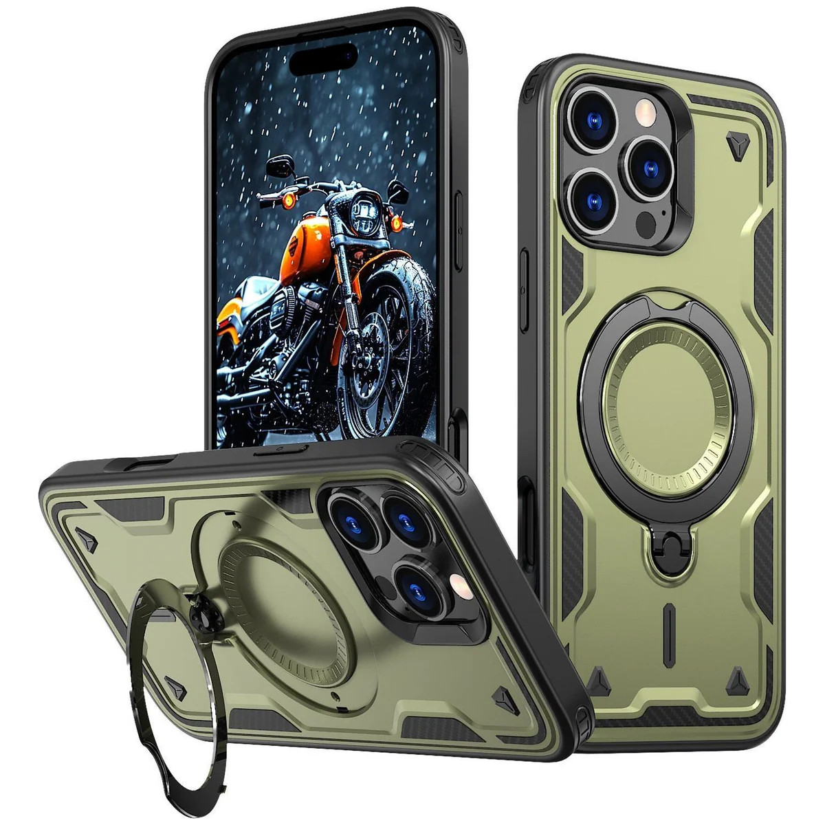 iP 16 Pro MS Armor Ring