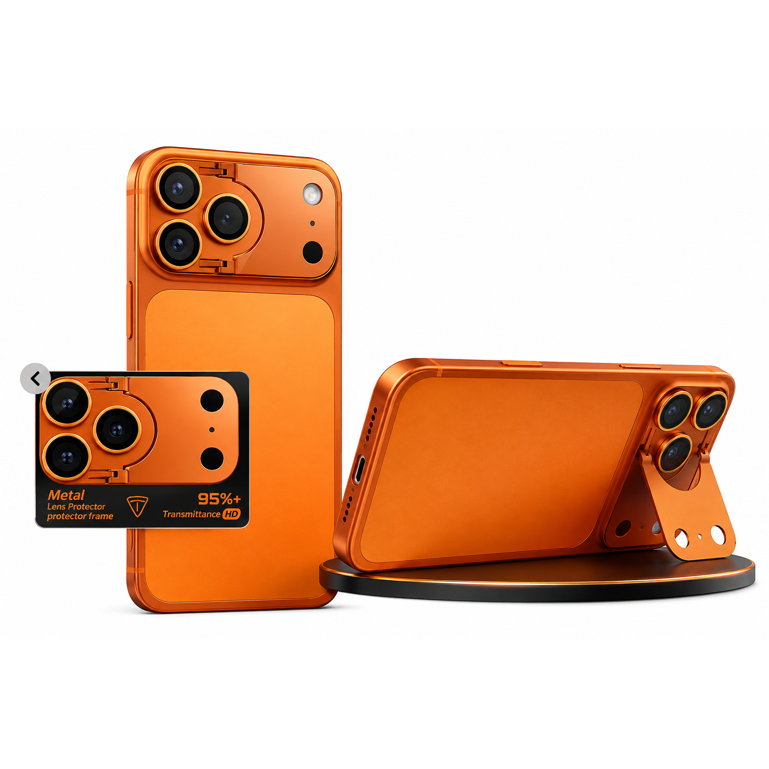 iPhone Metal Camera With Stand