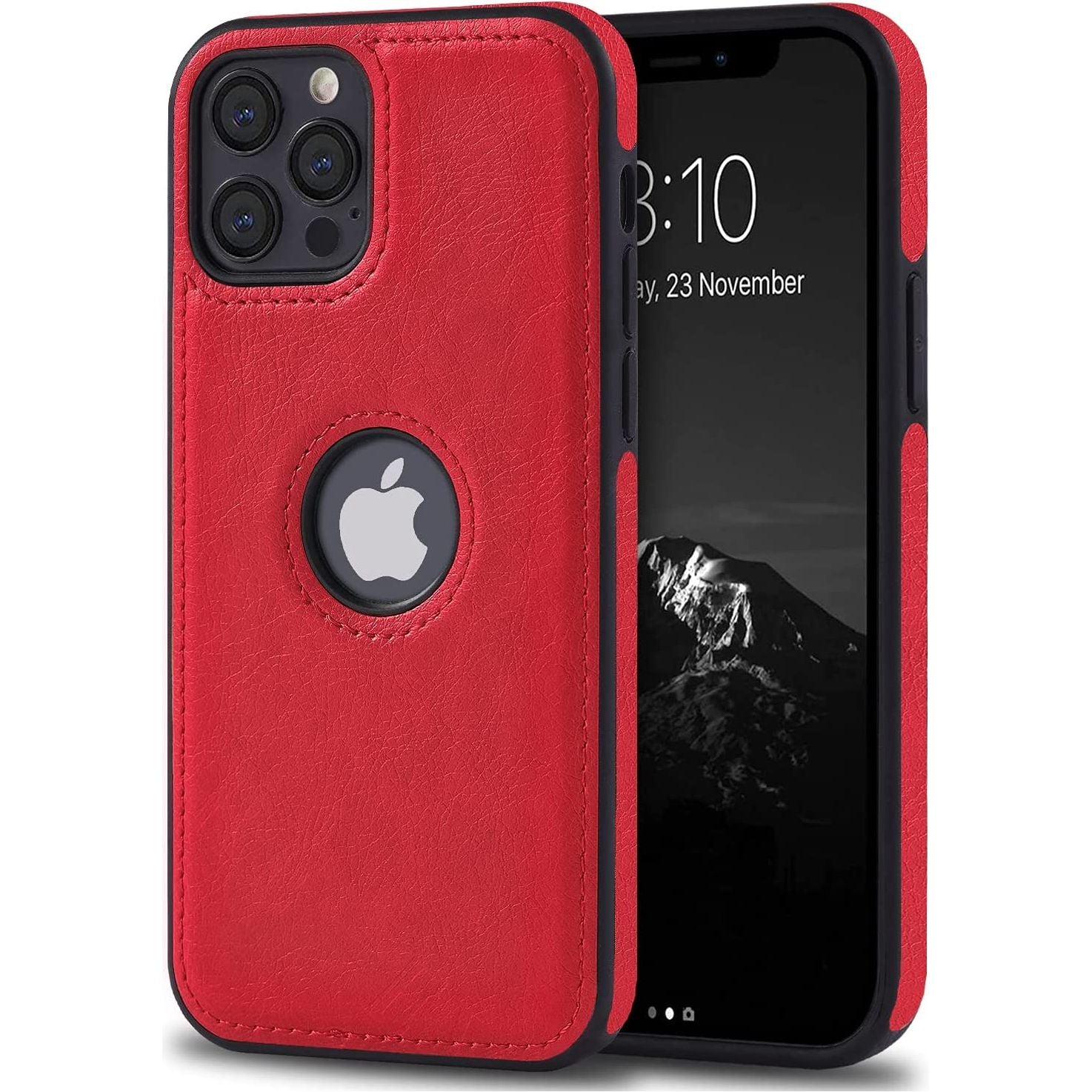 iP 13 Pro Max Leather Case